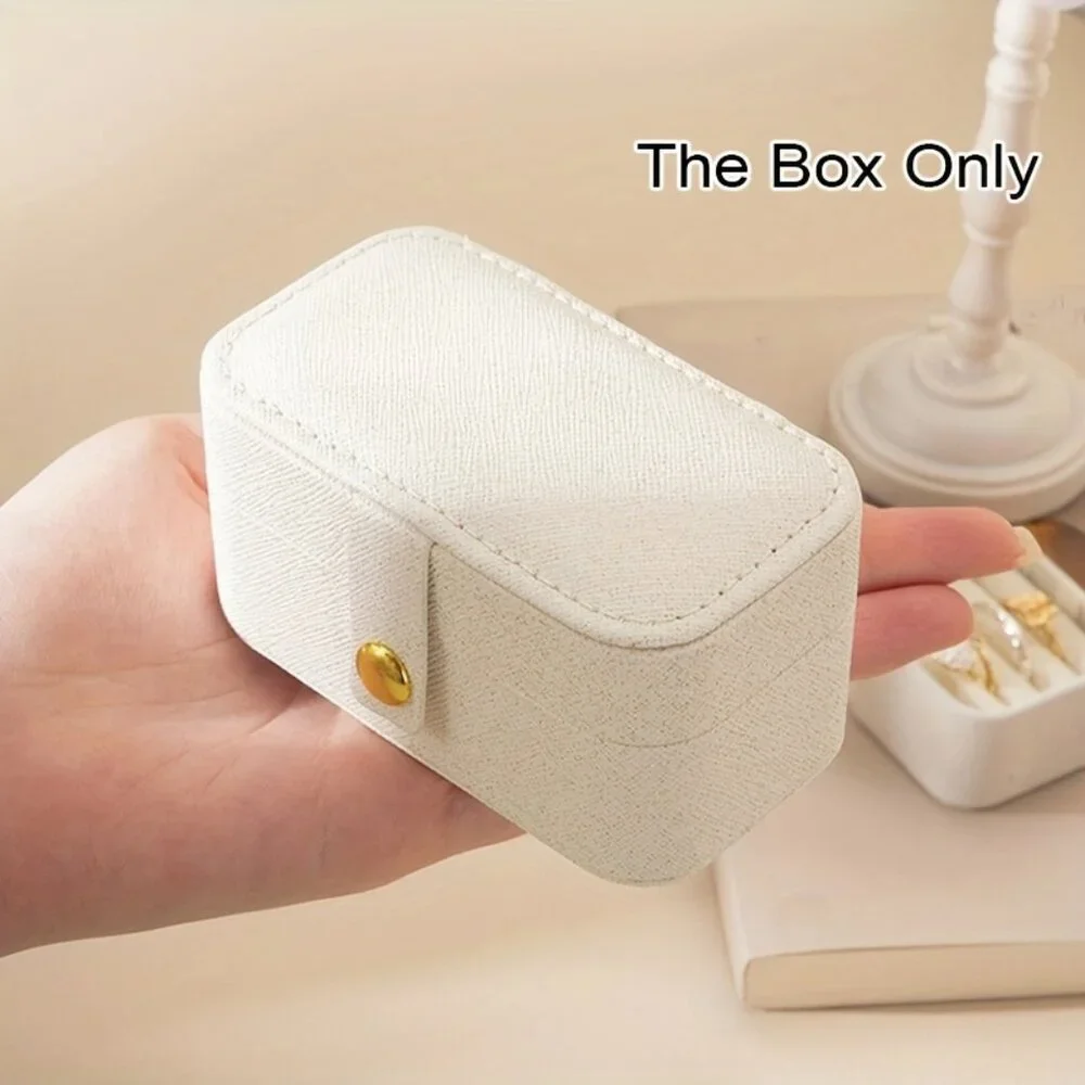 1pc Portable Jewelry Organizer Jewelry Box For Rings, Pendants, Earrings